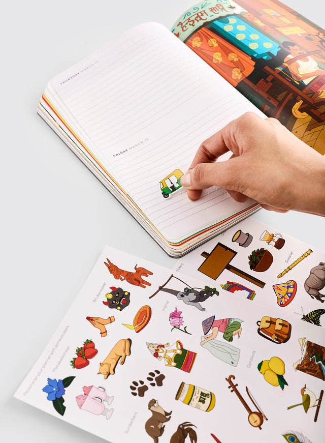 INDIA THREE SIXTY FIVE <span><br> 2026 DAILY PLANNER