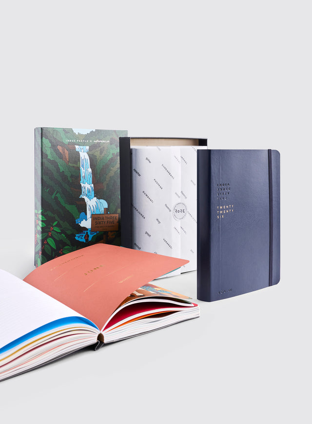 INDIA THREE SIXTY FIVE <span><br> 2026 DAILY PLANNER