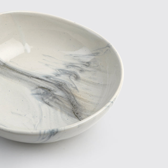 The Confluence Serving Bowl <span><br> Monsoon Grey </span>