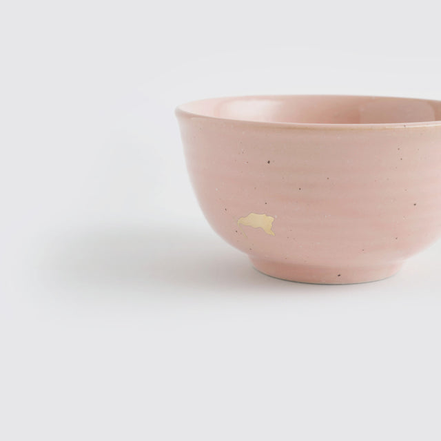 Ganga Dinner Set of 4 <span><br> Old Rose with Ivory </span>