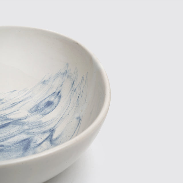 The Confluence Serving Bowl <span><br> Indigo </span>