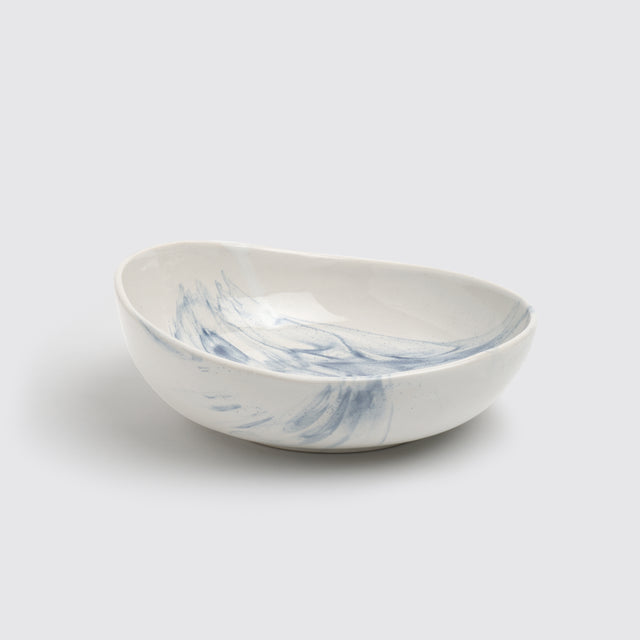 The Confluence Serving Bowl <span><br> Indigo </span>