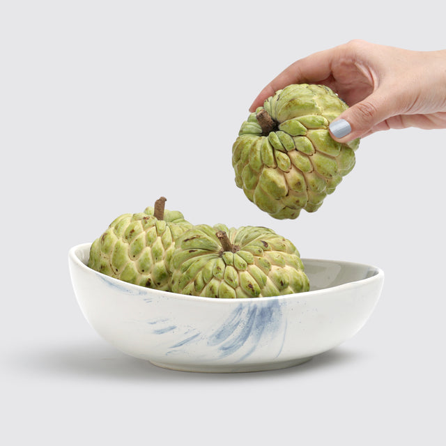 The Confluence Serving Bowl <span><br> Indigo </span>