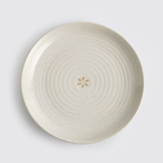 The Ganga Dinner Plate <span><br> Beige </span>