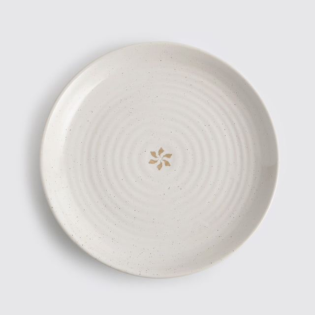 The Ganga Dinner Plate <span><br> Ivory </span>