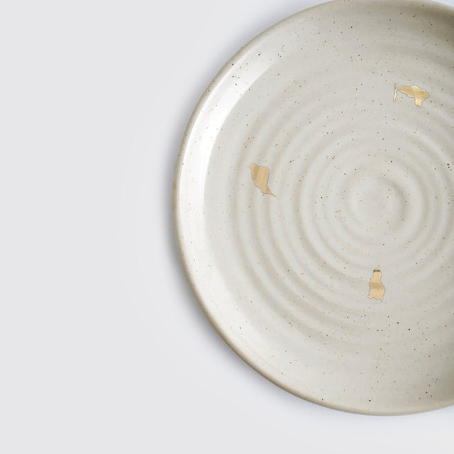 The Ganga Quarter Plate <span><br> Beige </span>