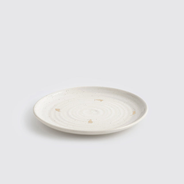 The Ganga Quarter Plate <span><br> Ivory </span>