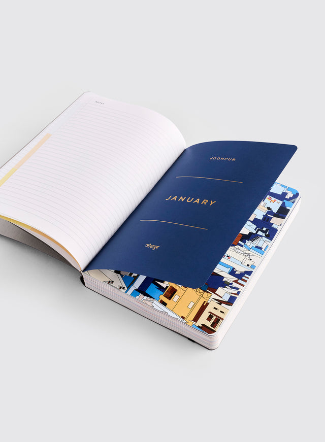 INDIA THREE SIXTY FIVE <span><br> 2026 DAILY PLANNER