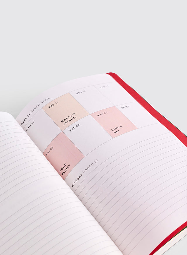 INDIA THREE SIXTY FIVE <span><br> 2026 DAILY PLANNER