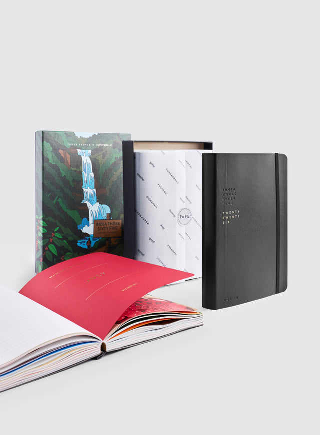 INDIA THREE SIXTY FIVE <span><br> 2026 DAILY PLANNER