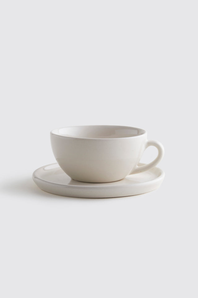 320ml Latte Cup + Saucer The Cafe Range – Indus People