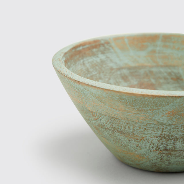 BASIC 8” WOODEN BOWL <span><br> GANGTOK SAGE </span>